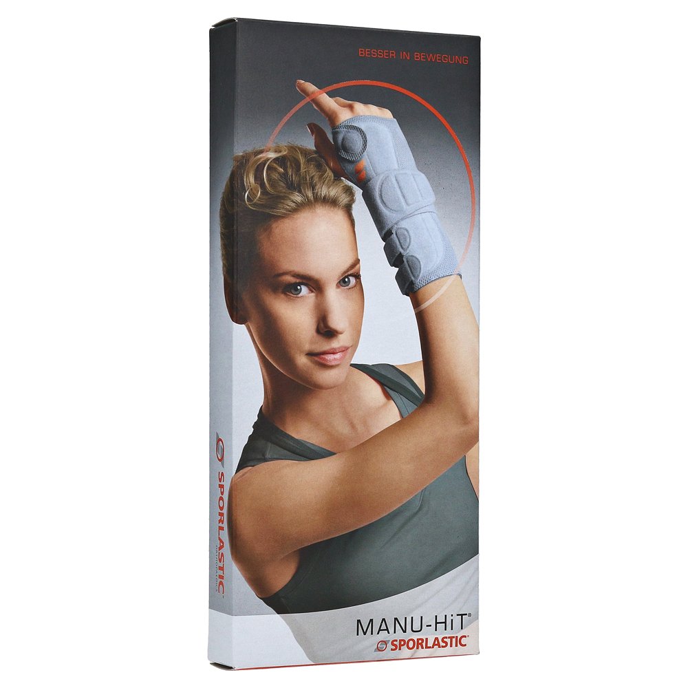 Manu-HIT Handgelenkorth.Rechts Größe S 07035 Schwarz