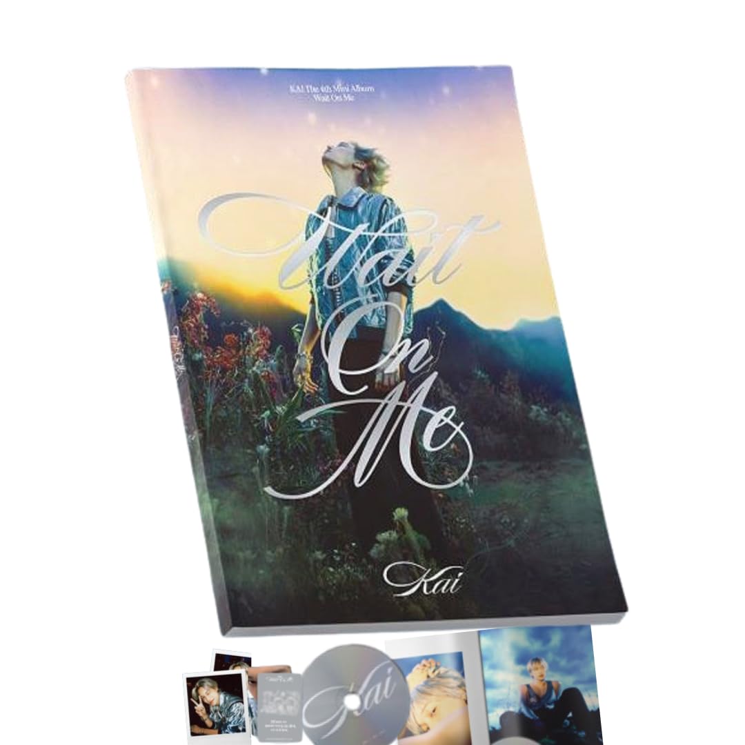 Kai Exo Wait On Me Driver Ver 4ème mini album K-pop CD et photobook
