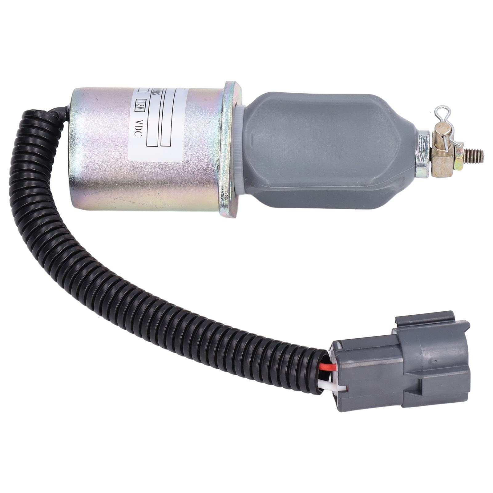 Électrovanne d'arrêt de carburant 12V solénoïde d'arrêt d'huile R210-5 R60-5 R335-7