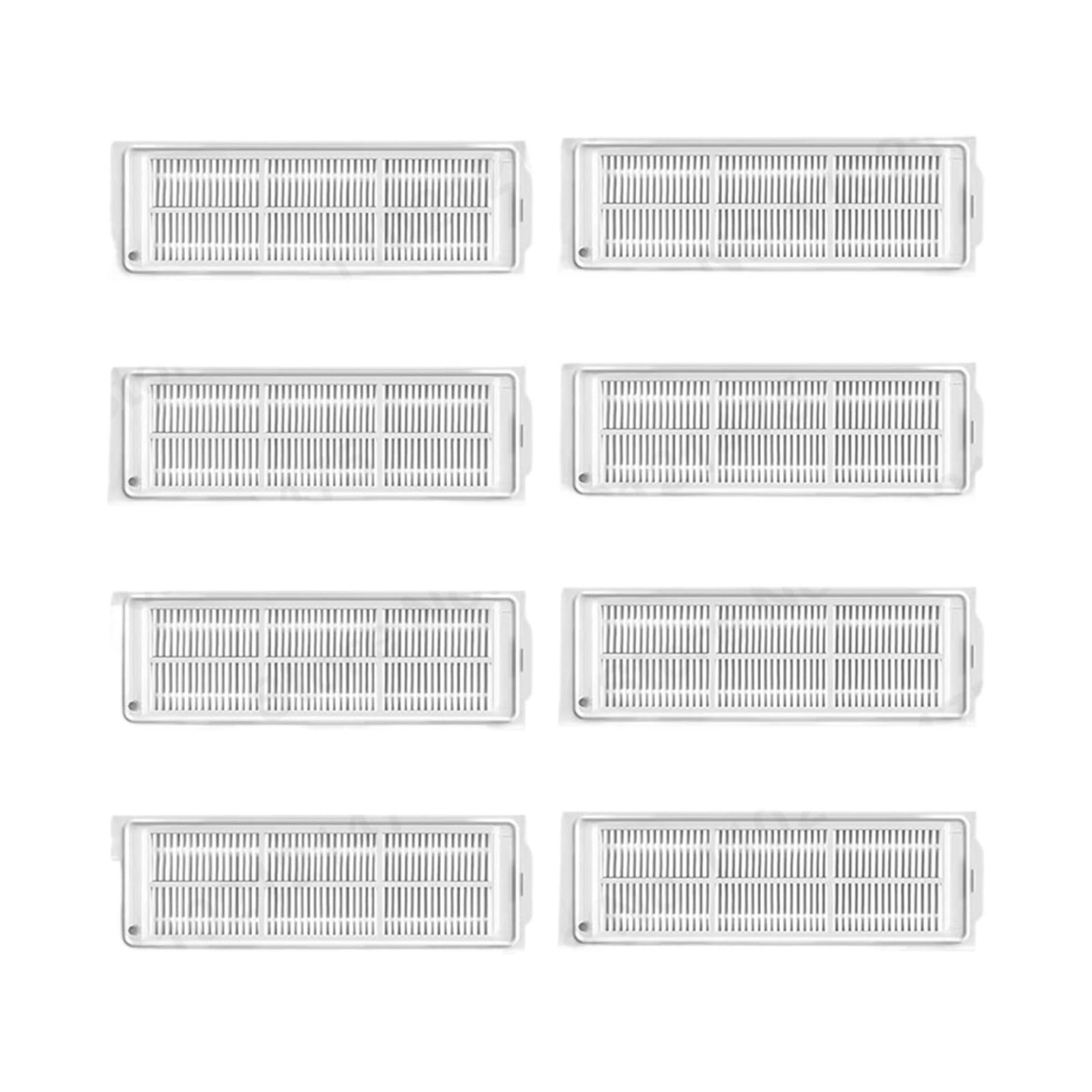 LTDXLNBWQ Dust Box Parts, Compatible With Mijia Mop P STYTJ02YM 3C S10 XMSTJQR2S B106CN，Compatible With Viomi V2 Pro V3 DustBin Filter Replacement Accessories(8 PCS Filters)