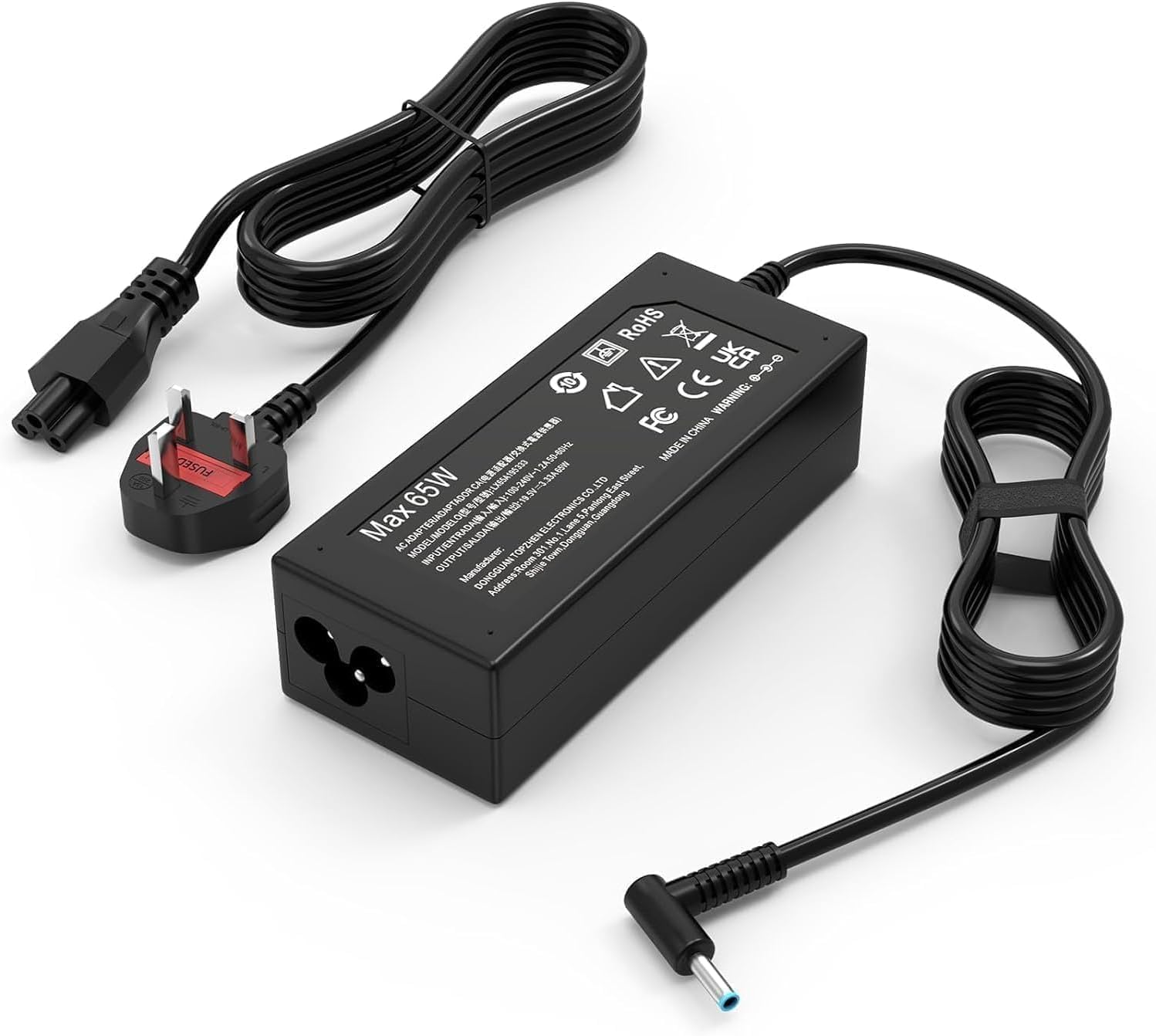 65W HP Laptop Charger for HP EliteBook Charger 840 850 845 830 820 G9 G8 G7 G6 G5 G4 G3 / ProBook 450 430 440 446 455 470 640 650 745 735 725 755 Power Cord Adapter