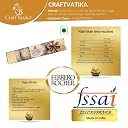 CraftVatika Chocolates With Evil Eye Rakhi For Brother Bhabhi Kids, Rakhi Set Of 3 For Bhaiya Bhabhi Kids, Evil Eye Lumba, Rakhi Chocolates Gift Rakhi With Gift Hamper (Type-2), 50 Grams gallery image