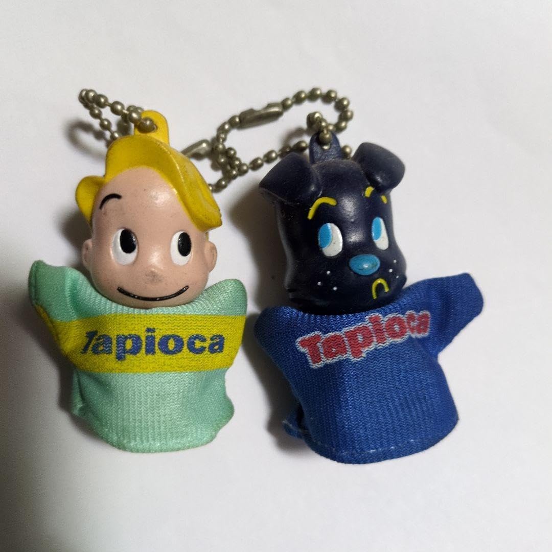 オサムグッズ タピオカソフビキャラクター キーホルダー 2個セット