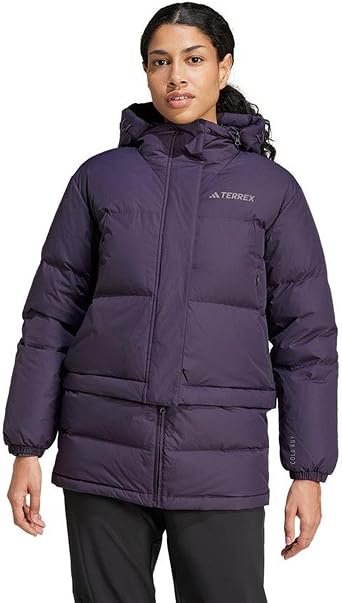 adidas Terrex Xpl W Goose Jkt Kad n Outdoor Montu IX7930 Mor