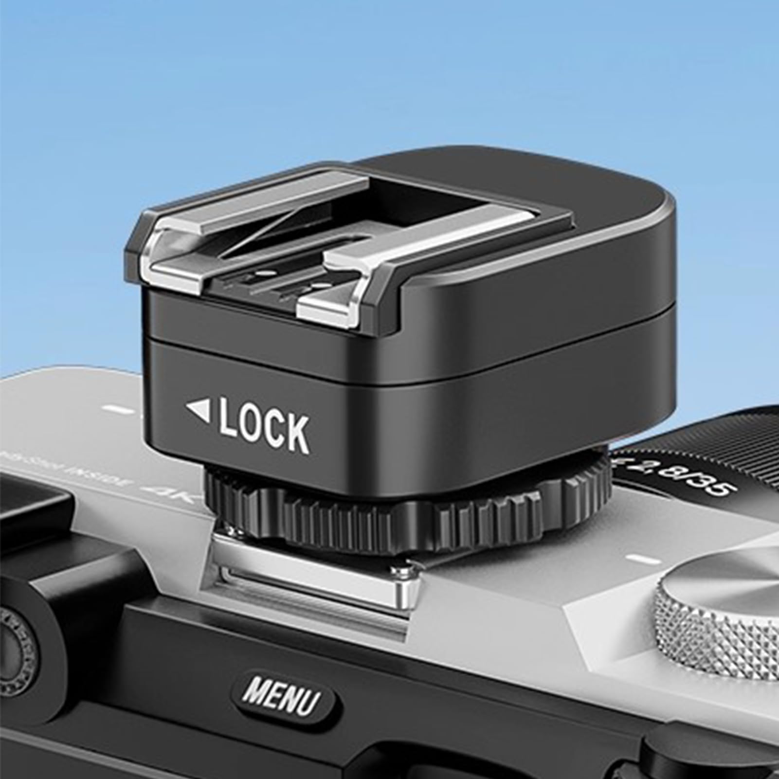 TF-321 Blitzschuh-Adapter, mit PC-Synchronisationsanschluss, Blitzschuh-auf-PC-Adapter für Blitzgeräte der E-TTL-Serie