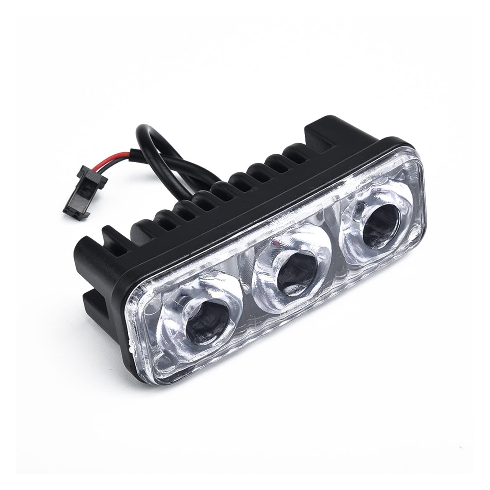 Blocchi luci antinebbia 2x 3LED Car DRL Daytime Running Light Super White Fendinebbia Ad Alta Potenza Car DC Lens Con Fendinebbia