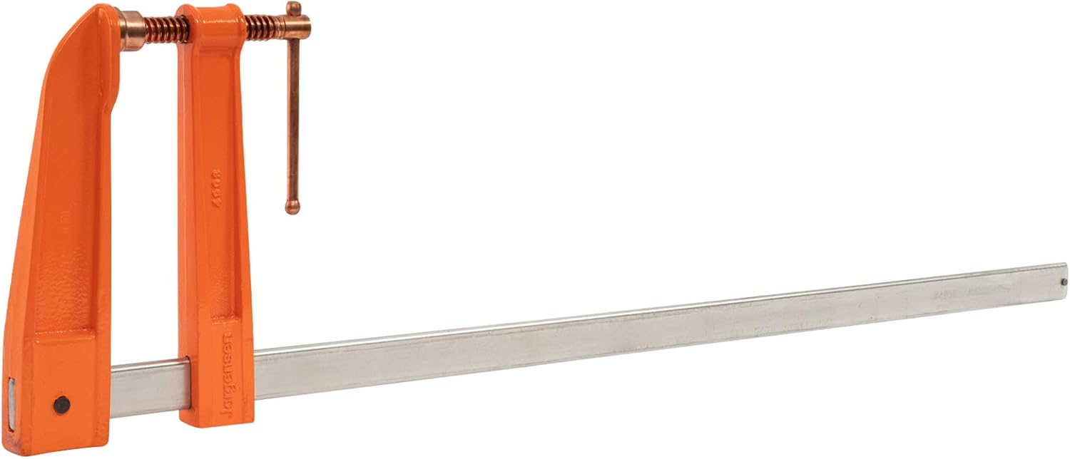 Jorgensen 9-Inch Deep-Reach Throat Bar Clamp, 36-Inch Max Opening