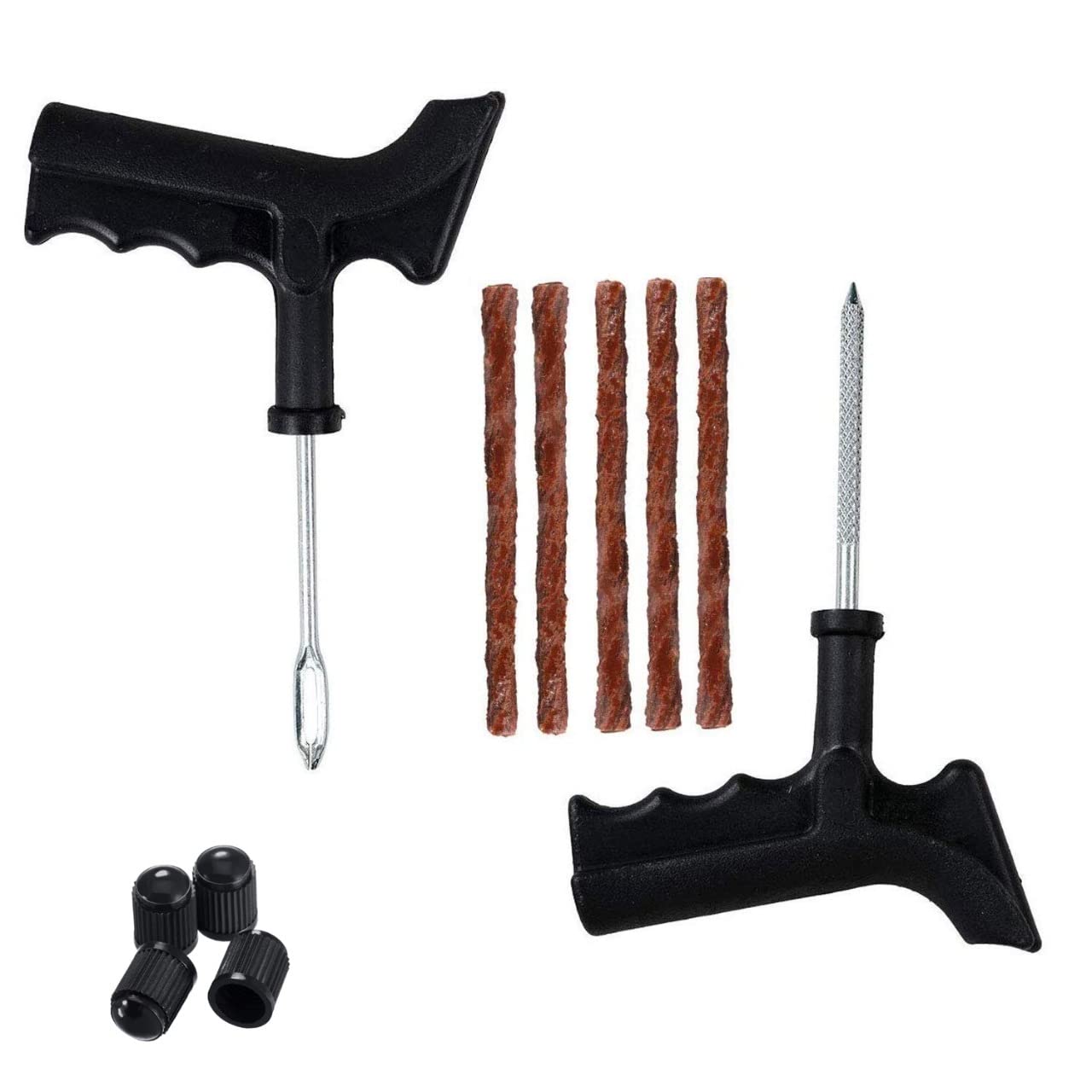 King Shine Tubeless Tyre Puncture Repair Kit For Cars & Bikes (Assorted) (B08KLP193B) Amazon Price History, Amazon Price Tracker