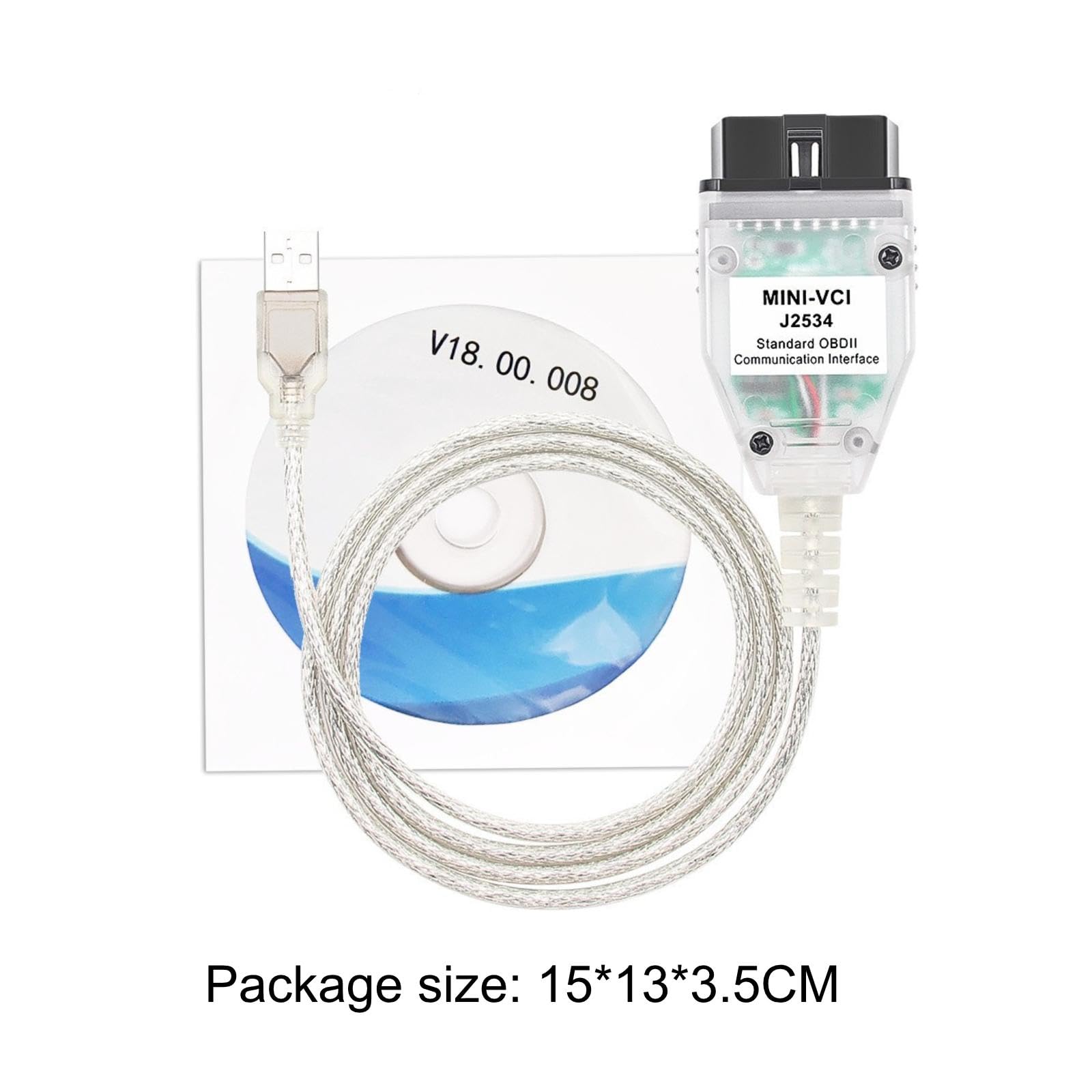Cable de Diagnóstico para Automóviles, Fácil de Instalar, Ligero, Repuestos para