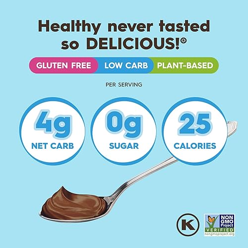 Miniatura 5 de Simply Delish Instant Pudding Mix - Postres sin culpa a base de plantas, totalmente naturales, sin azúcar, sin OMG, sin gluten, sin grasa, vegano,