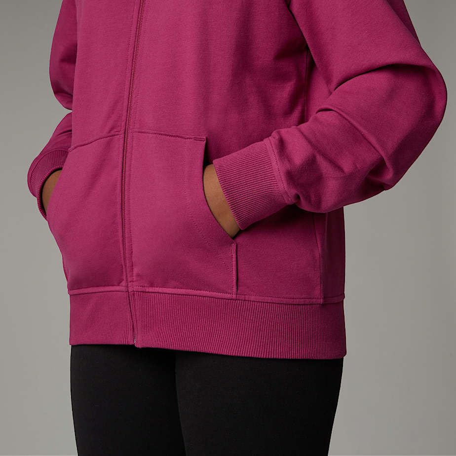 The North Face Full Zip Oversize Light Hoodie Giacca con Cappuccio Bambine e Ragazze (Pacco da 1)