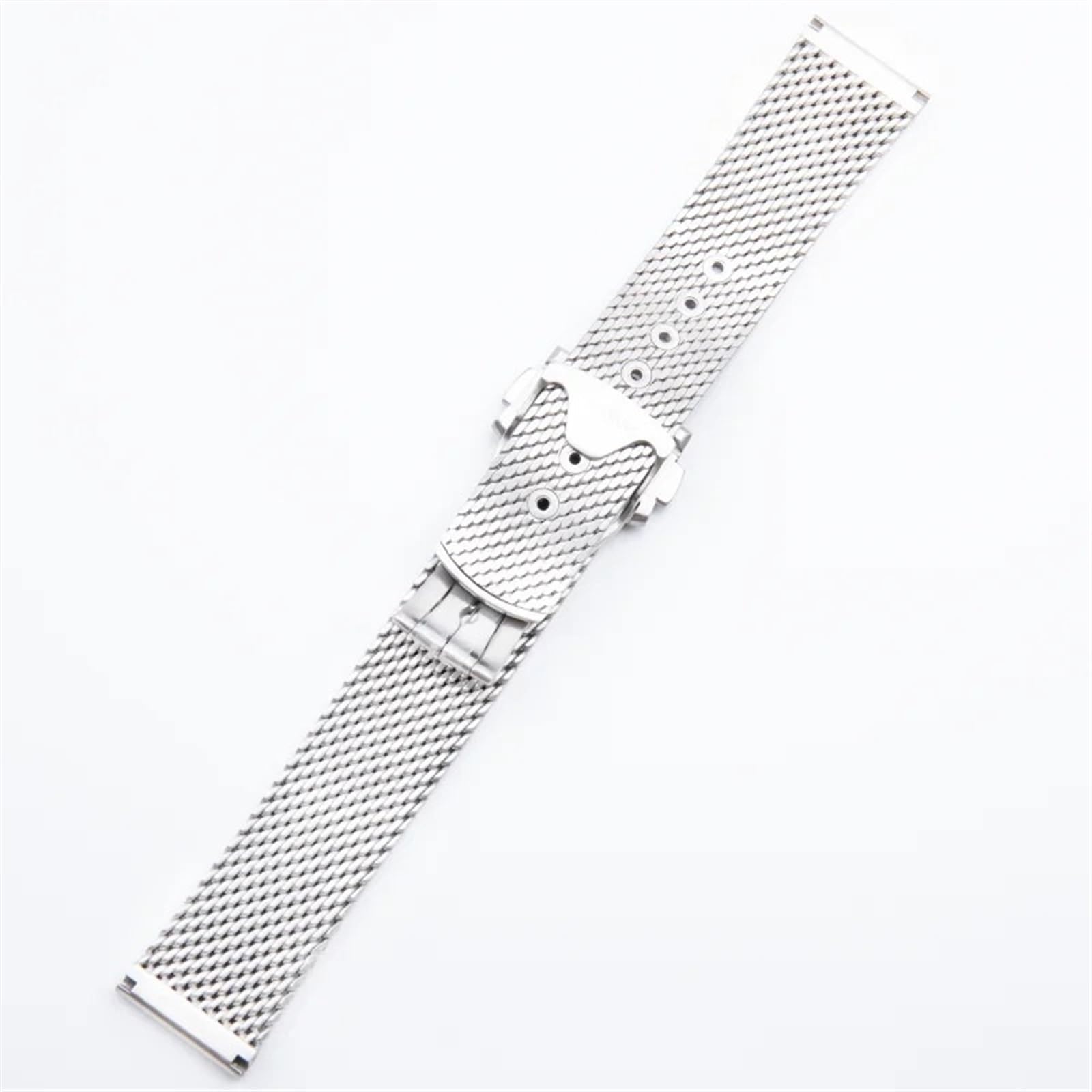 20 mm 316L-Stahlketten-Armband, passend für Omega-Armband 007, Seamaster Diver 300, Ersatz für Milanaise-Edelstahlgürtel