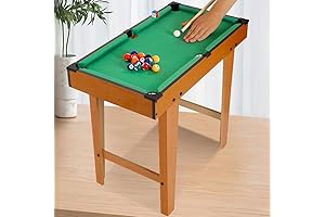 Mini Pool Table Tabletop Billiards Toy for Cats and Kids