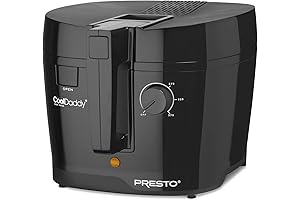 Presto 05442 CoolDaddy Cool-touch Deep Fryer: Fry Foods Safely and Deliciously