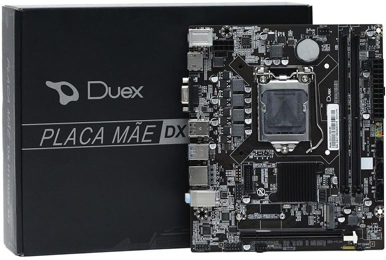 Duex DX H110Z M2 Motherboard and its packaging