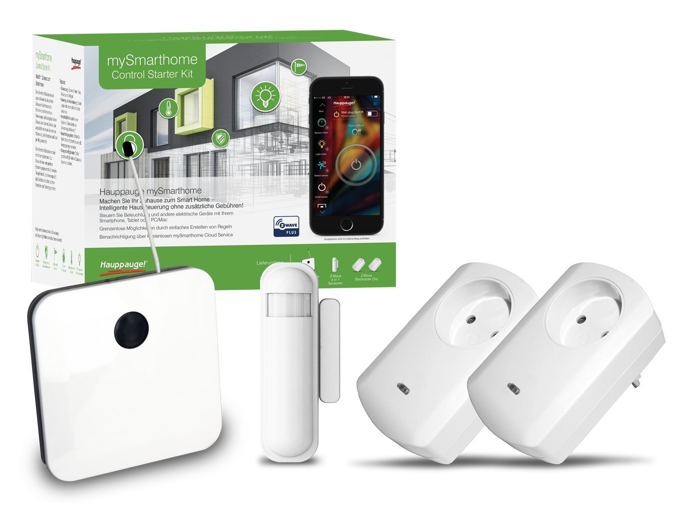 mySmarthome 1550 Control Starter Kit di Avvio per Automazione Domotica di Casa