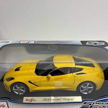 Maisto Corvette Stingray コルベットスティングレイ Amazon.co.jp: Maisto 1:18 SE 2014 コルベットスティングレイ赤