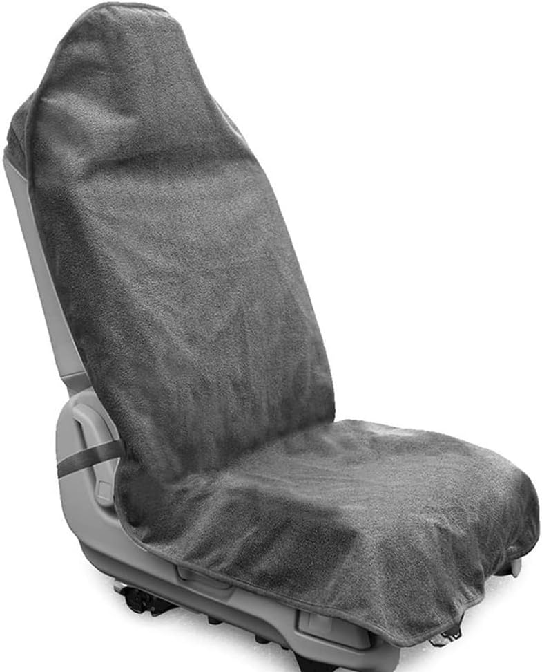 Car Seat Protector for Buick Excelle GT II | 2015-2024 Seat Covers,Waterproof Seat Covers Dirt Resistent Washable Automotive Car Sweat Towel Rear Car Seat Protector,Grey-2