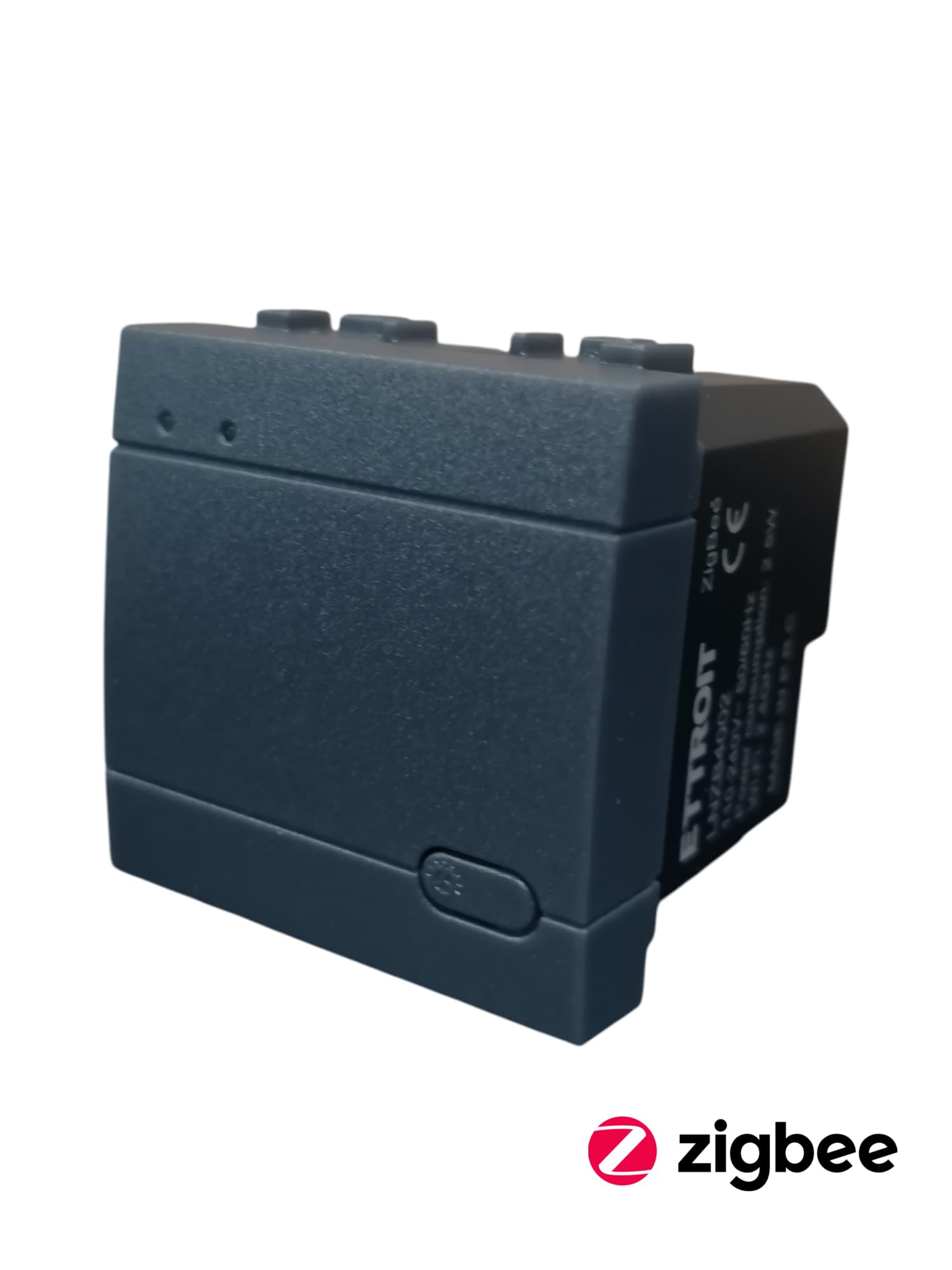 Gateway zigbee smart Wifi frutto modulo ad incasso compatibile con supporti Bticino Living Nero