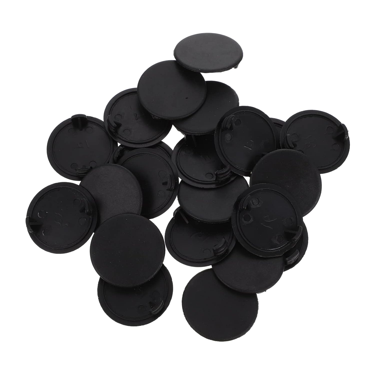 20 Pcs Plastic Round Piggy Bank Stopper Bottom Covers for Box