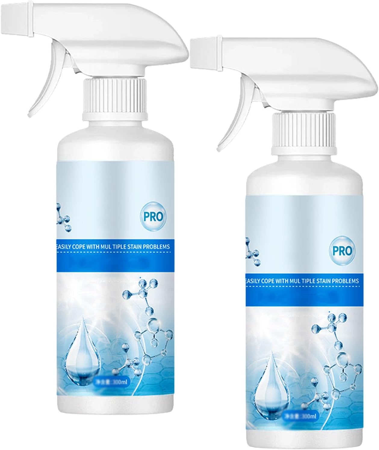 Clothing Emulsifier, 2026 Upgraded Non-Ionic Clothing Emulsifier Stain Remover, Professional Active Enzyme Laundry Cleaner for Oil, Grease, Safe for Vintage, Silk and Cotton (2PCS)