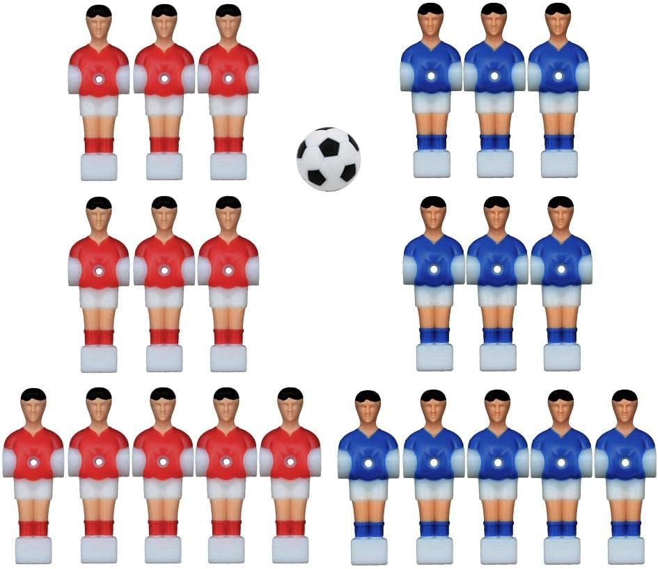 Set 22 Giocatori di Ricambio per Calcio Balilla Pegciuho