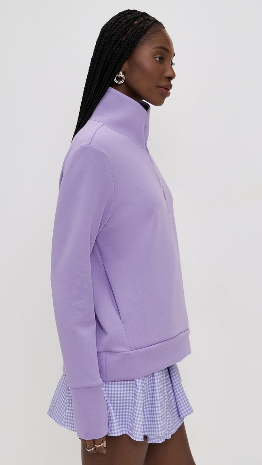 Addison Bay Women's Everyday Quarter Zip Sweatshirt - Image 5