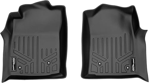 Miniatura 16 de MAXLINER - Juego de alfombrillas de suelo de ajuste personalizado de 2 filas compatibles con Toyota Tacoma 2005-2011 Negro -,3-Negro -,2-Negro