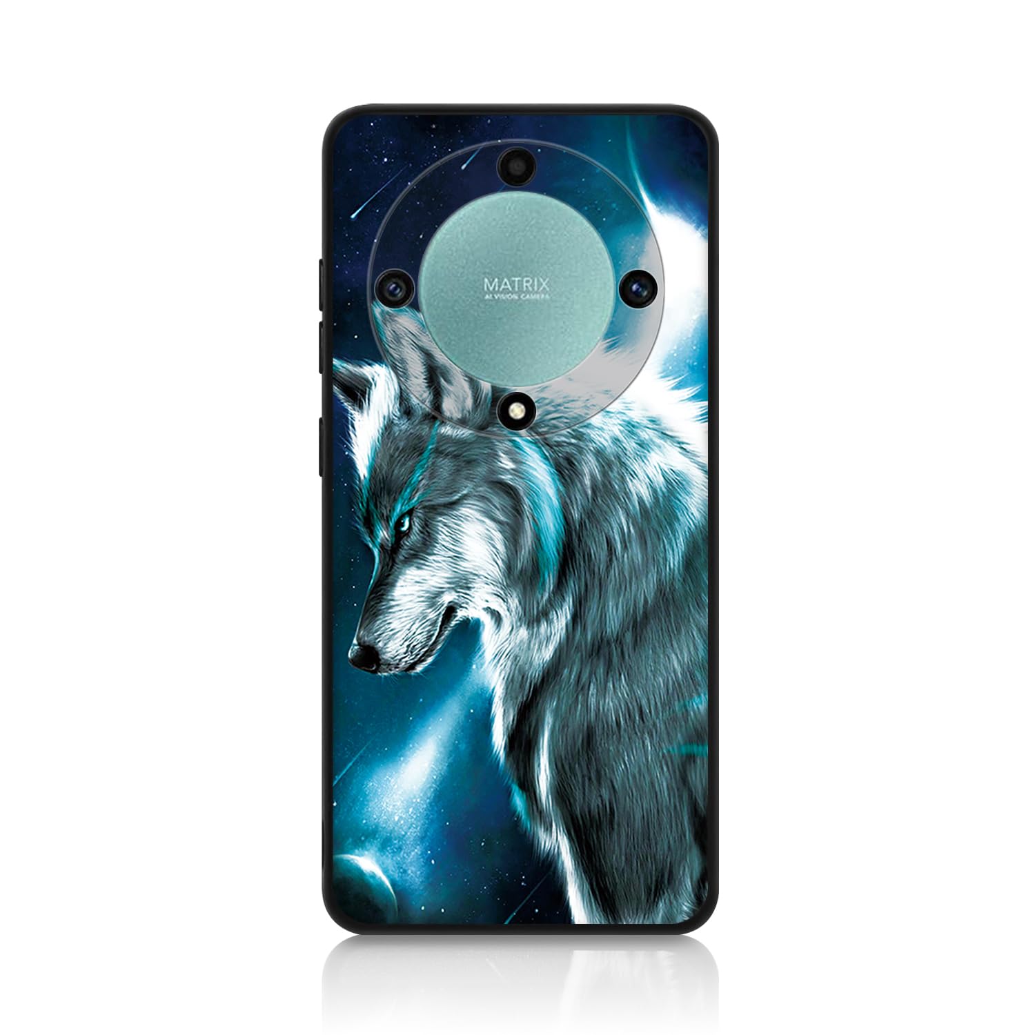 DERHAN Coque Pour Honor Agic 5 Lite 5G, Étuis Antichoc Avec Anneau