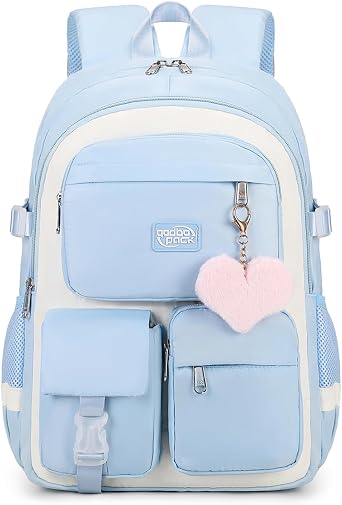 School Backpack For Student Women College Middle High Teen Girls Bookbag Waterproof Laptop Bag