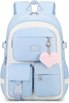 Girls Backpack for School Kids Schoolbag Teens Student Book Bag