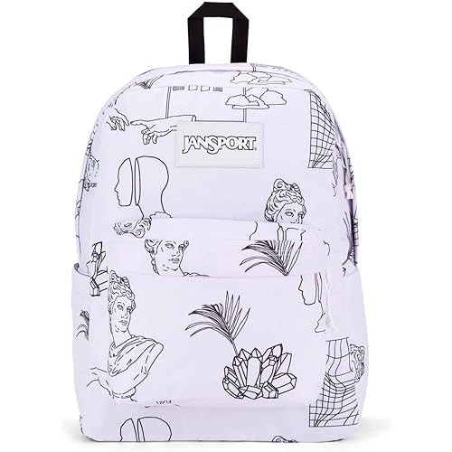 JanSport SuperBreak Backpack - Durable, Lightweight Premium Backpack - Color Me Vaporwave
