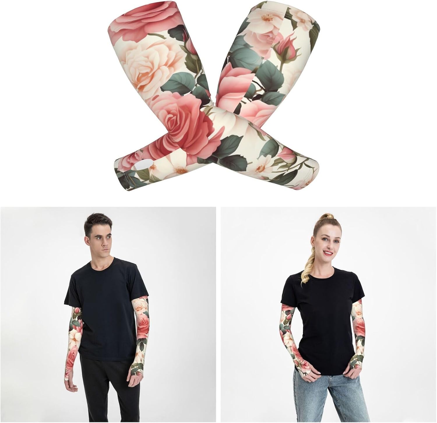 Red Wine Barrel Arm Sleeves For Men Women Cooling Sleeves Uv Blocking Protection Sleeve