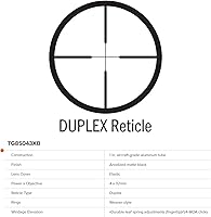 Vista 7 de Truglo Buckline Rifle Scope Rings, Black