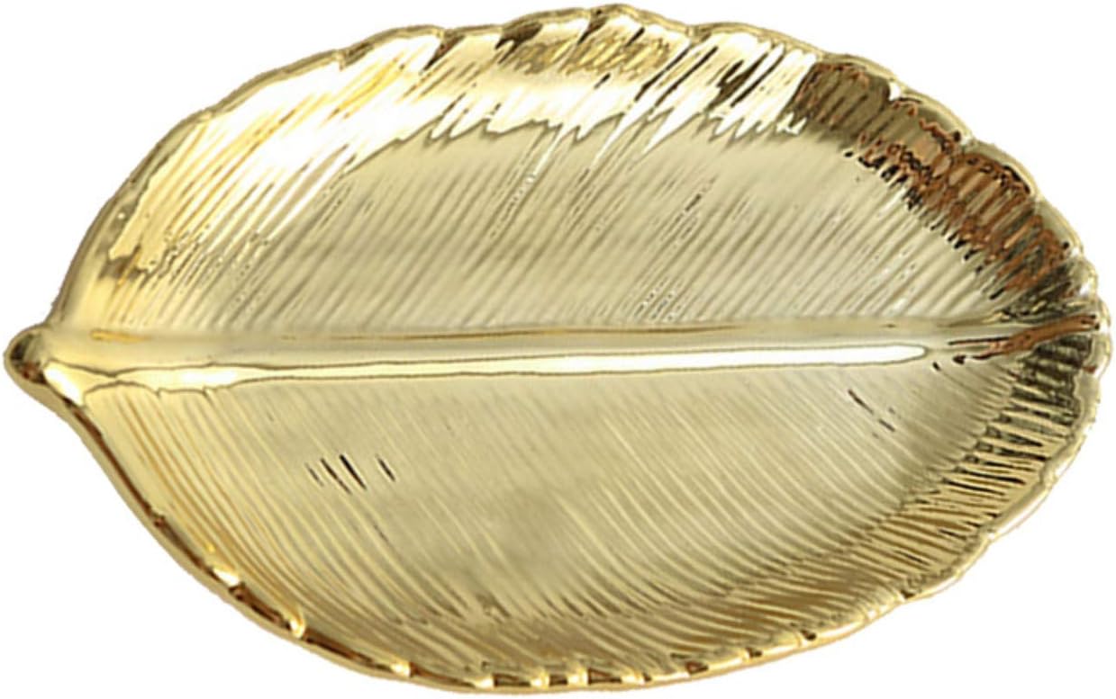 Leaf Dish - Gold Leaf Dish - Ring Dish Holder for Jewelry Engagament Wedding Birthday Gifts