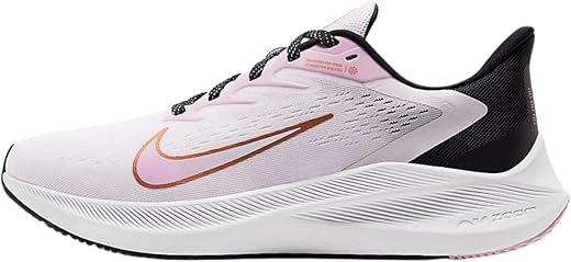 Nike Women's Zoom Winflo 7 Running Shoe, Light Violet Metallic Copper 501, 8.5