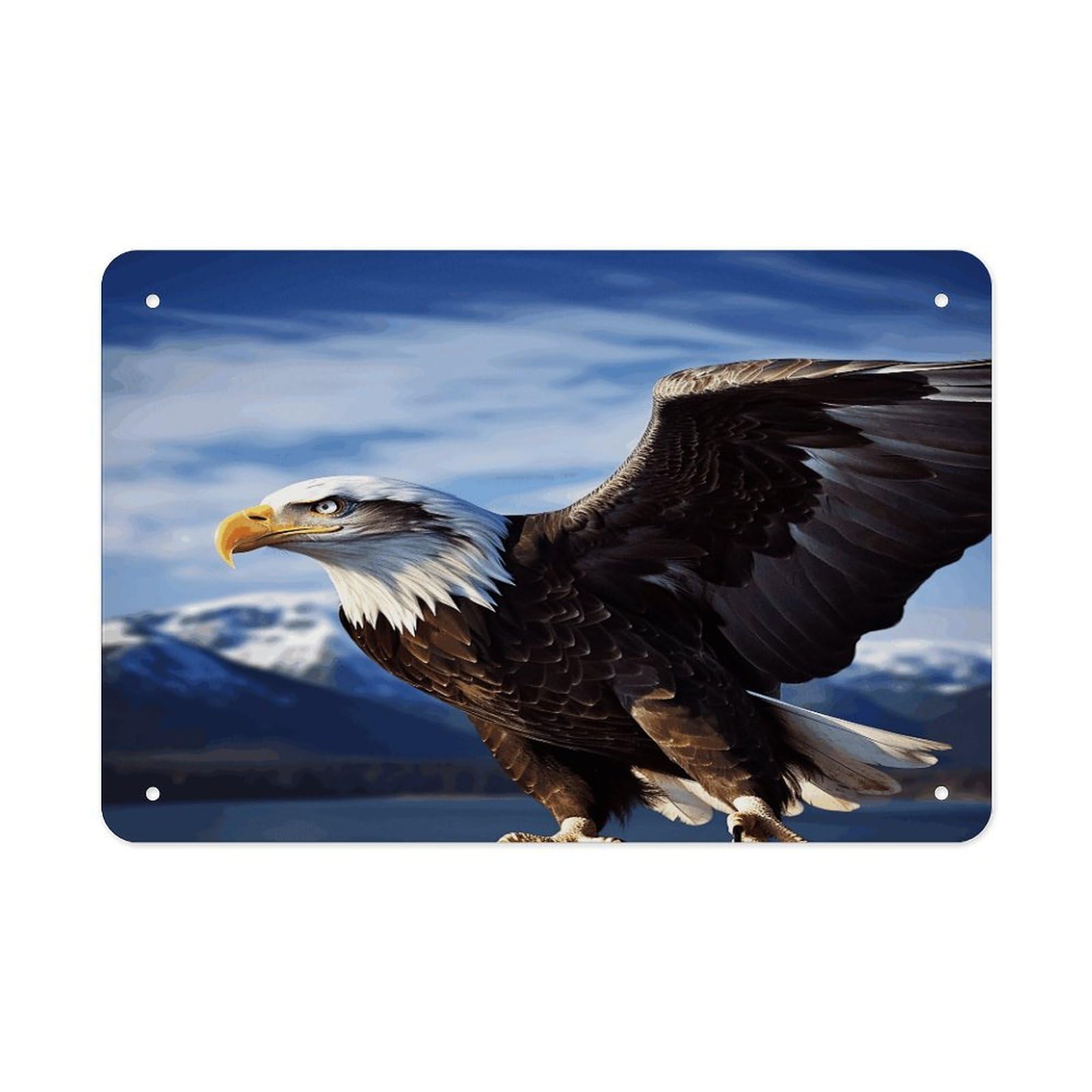 Fodpand Style Eagle1 Wall Art Metal Signs Tin Sign