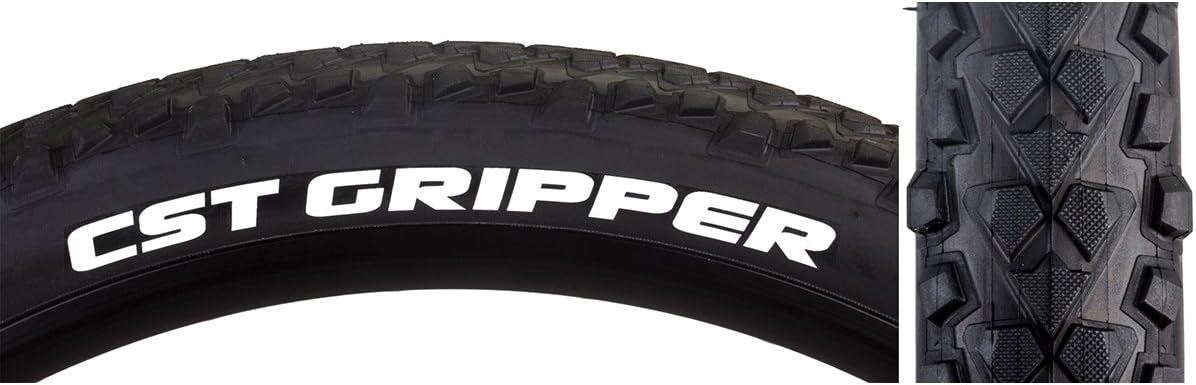 CSTPremium Gripper Clincher Tire, 27.5x2.25, Black, Wire, Sc