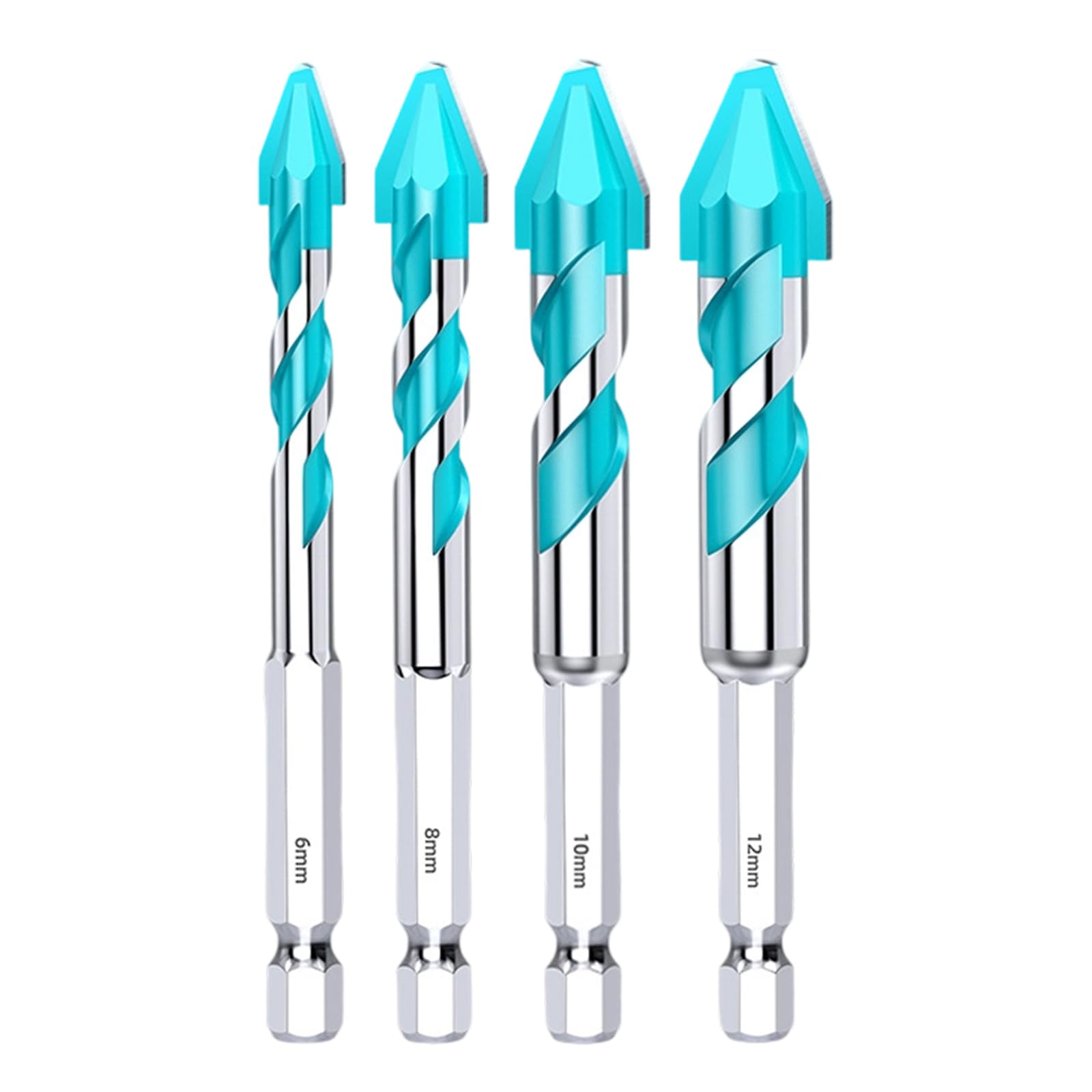 Tsophreniq 6Mm8mm10mm12mm Eccentric Drill Bit For Boring Operations High Wear Resistance Alloy Ideal For Tight Space Technical Project Eccentric Drill Bit