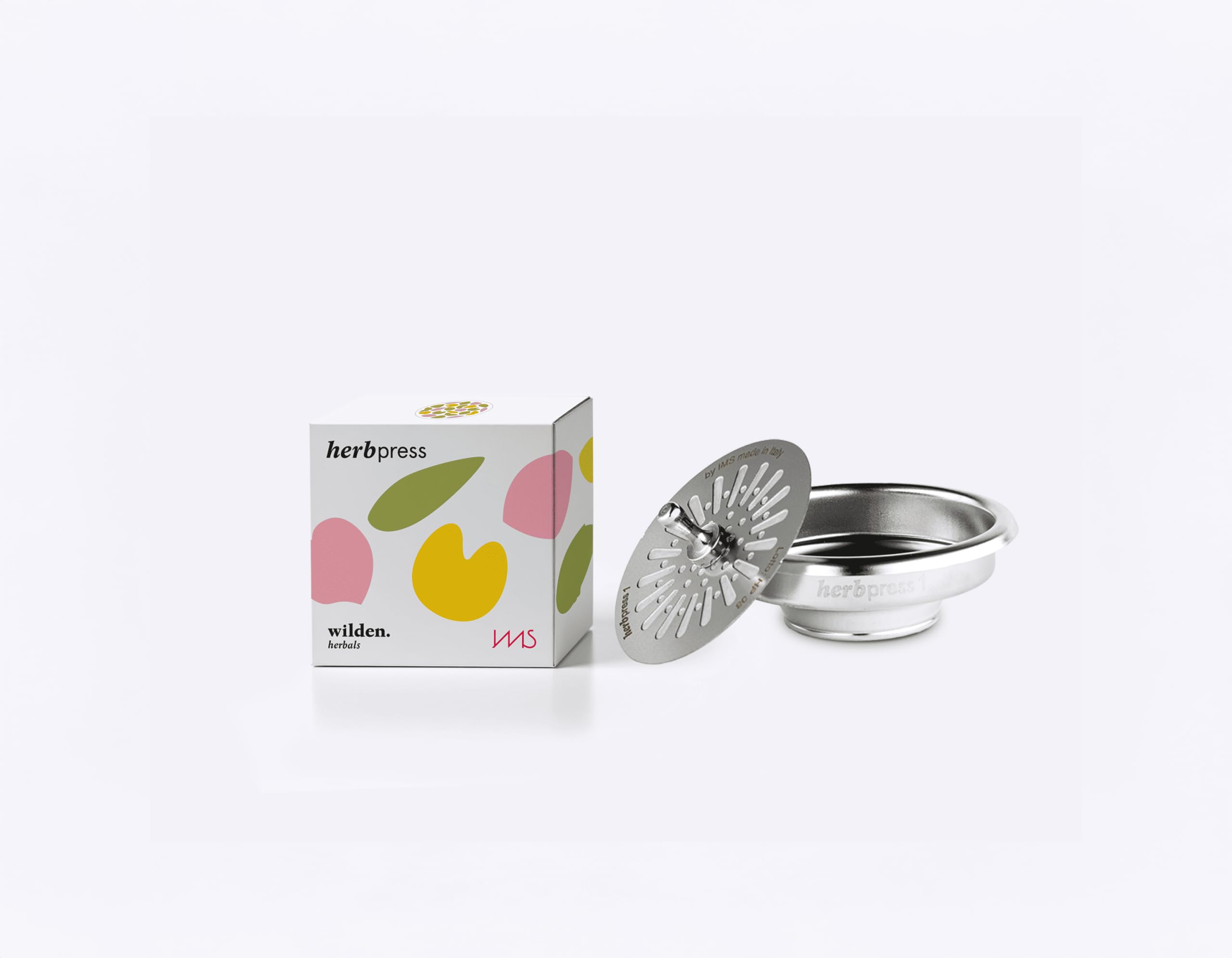 Zestaw startowy do infuzji ze stali nierdzewnej, Ø 54 mm + 4 mieszaniny (2 Hibiscus Harmony, 1 cytryna Verbena, 1 Bancha Hoji Cha) – szybki napar w 60 sekund