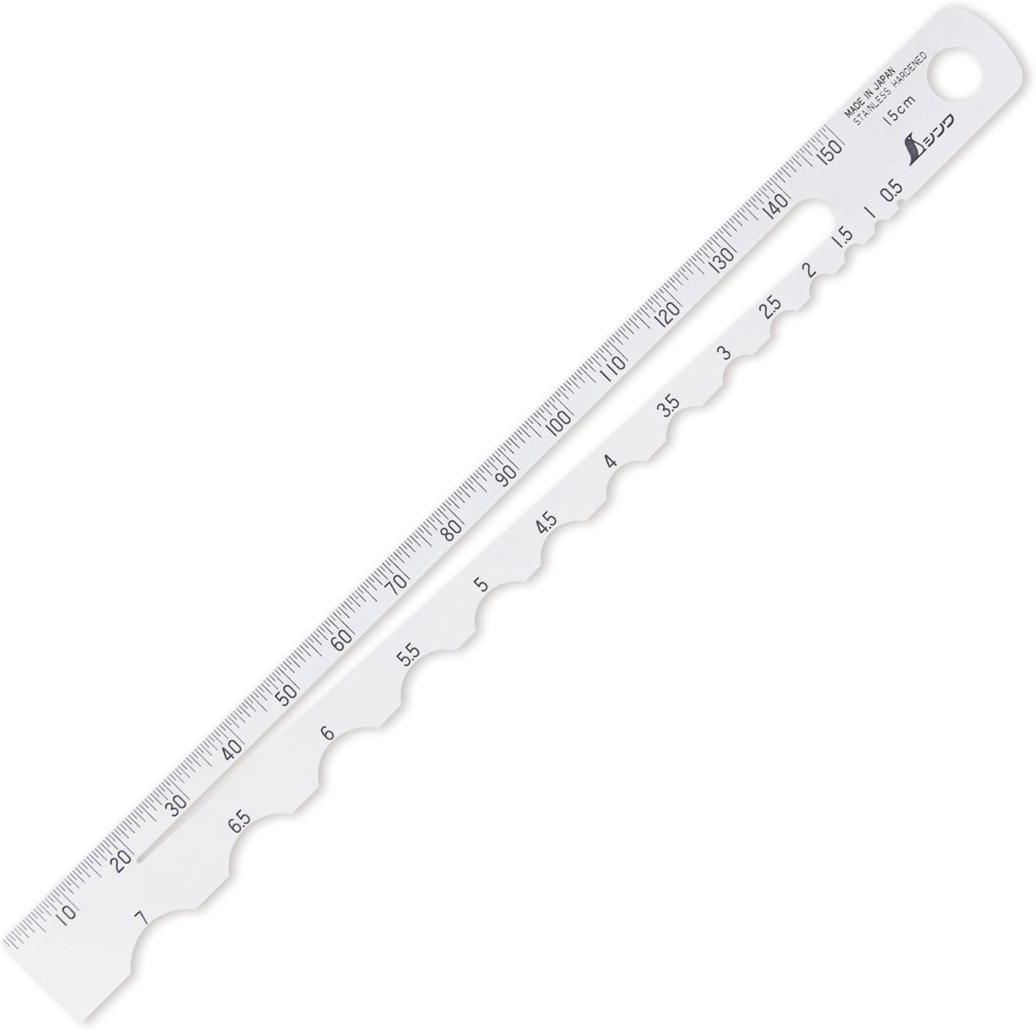 シンワ測定 Shinwa Sokutei Radius Scale A-1 R0.5~7 (73570) (Japan Import)