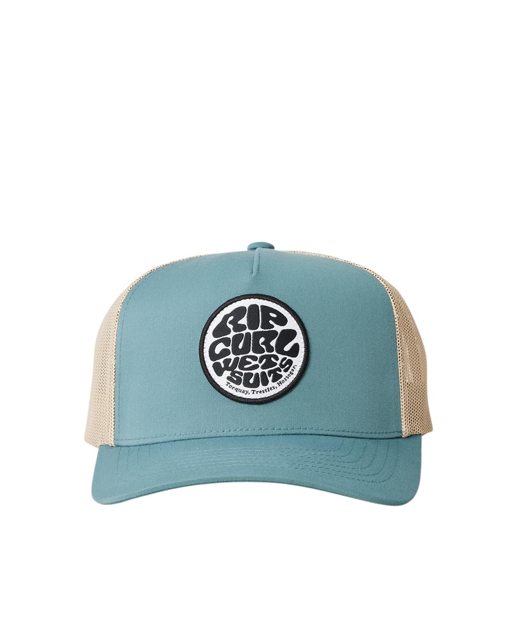 Rip Curl Mens Icons Trucker Hat, Mesh Back Cap Snapback for Men, Adjustable