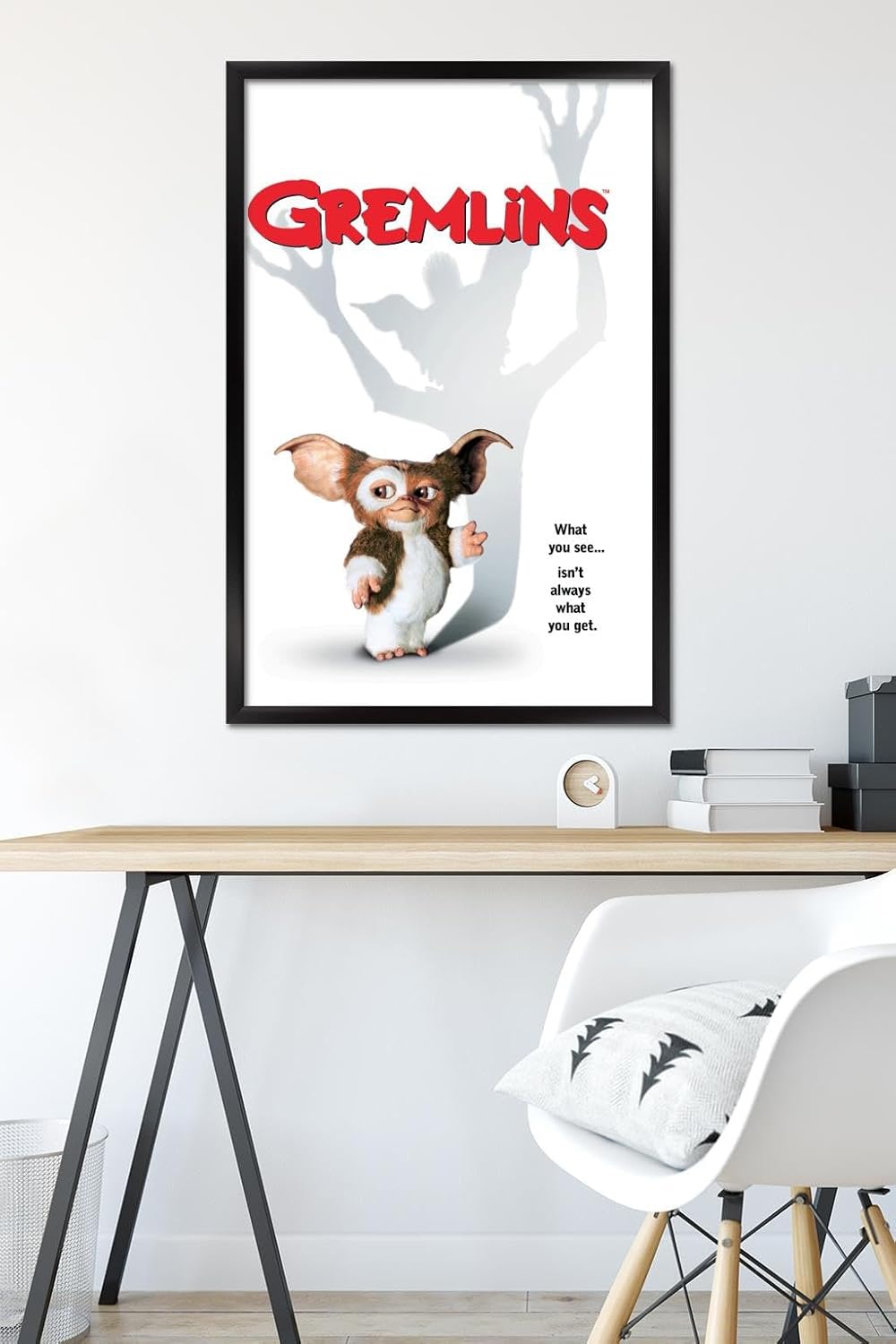 Gremlins - One Sheet Wall Poster, 34L x 22.4W, Black Framed Version