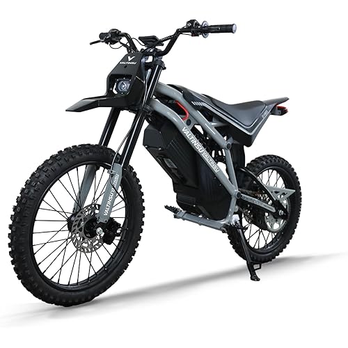 Electric Dirt Bike for Adults and Teens, 4000W Mid-Drive Motor with 60MPH Electric Motorcycle, 60V/27AH Battery and 45 Miles Range Ebike, Hydraulic Brakes, Full Suspensions Mountain Off-Road E Bike