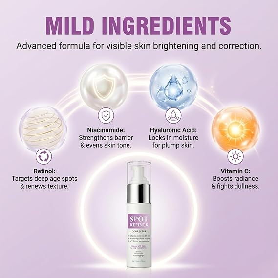 Dark Spot Remover for Face and Body, Dark Spot Corrector with SPF 50, Melasma Cream for Face with Niacinamide, Age Spot Remover for Sun Spots & Hyperpigmentation, Even Skin Tone, 50g
