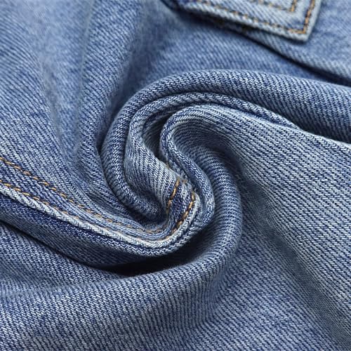 Summer jeans para niños estilo semicargo con cintura de canalé 3