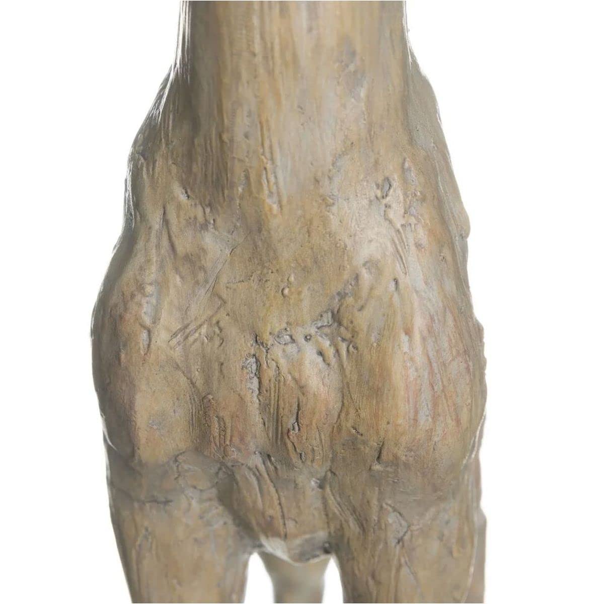IXIA Statue Girafe Aspect Argile 50 cm