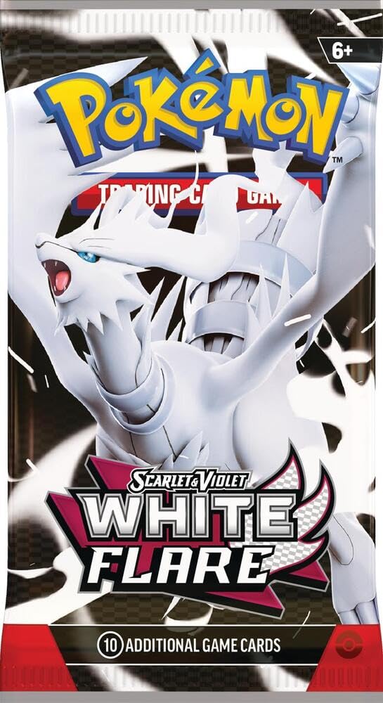 Pokemon – White Flare – English Sealed Booster Pack – 10 Cards