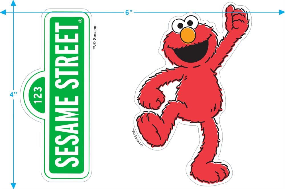 Popfunk Sesame Street Elmo Face T-Shirt - Image 5