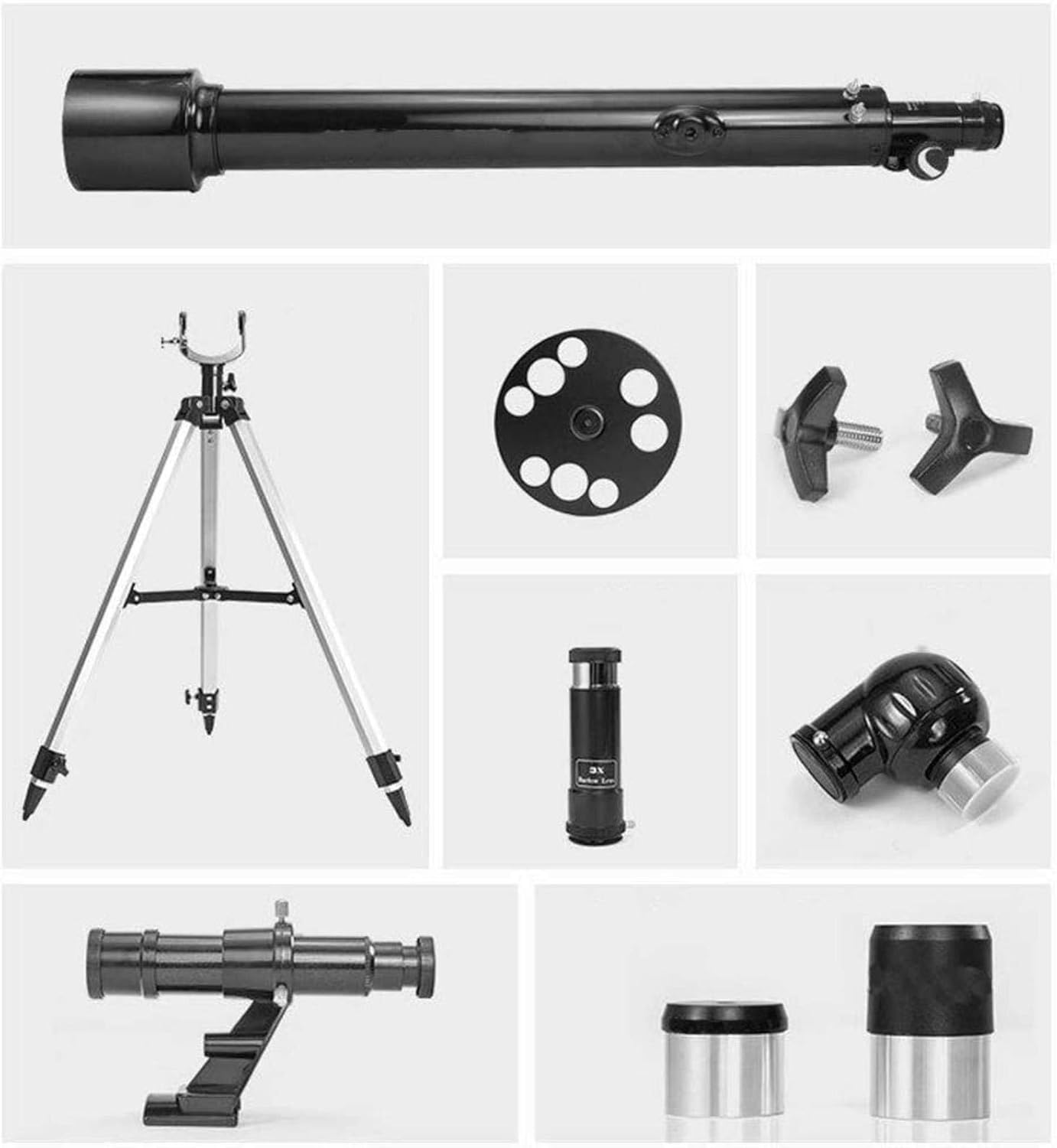 AZ Refractor with an Tripod 2 Eyepieces Astronomical Telescope Kids Adults Beginners for Astrophotography and Visual Astronomy,for Indoor/Outdoor